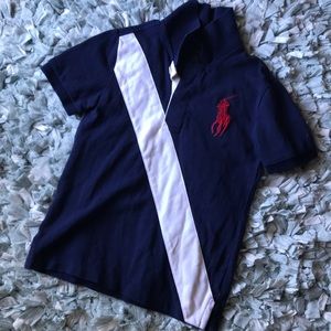 Boy’s navy Polo shirt